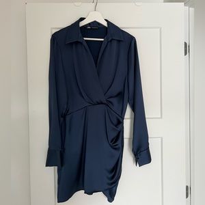 Zara satin dress
